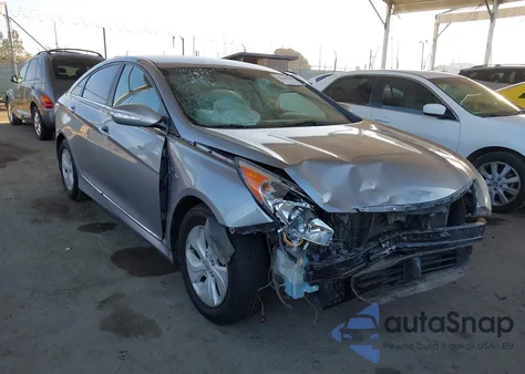 2015 Hyundai Sonata Hybrid z USA, uszkodzony, nr VIN KMHEC4A45FA124883